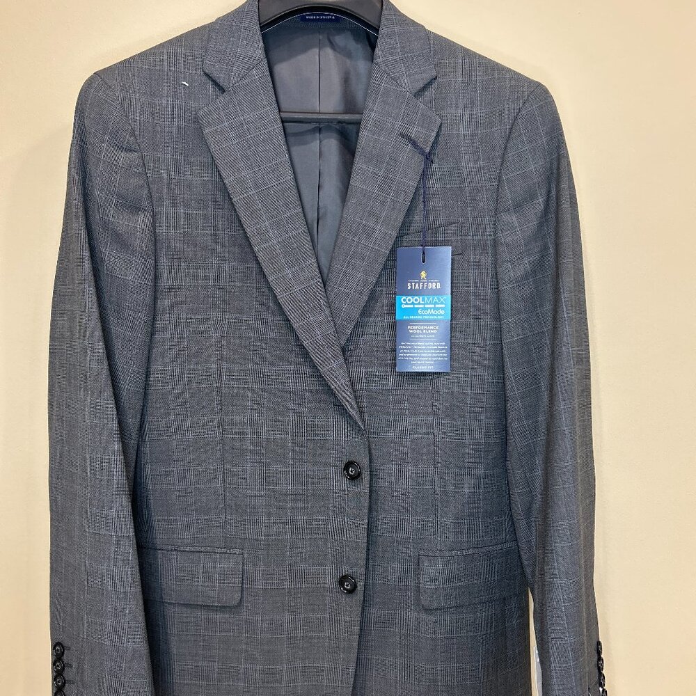 STAFFORD Classic Fit Suit Jacket